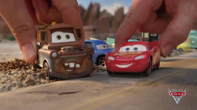 Pixar Cars McQueen Hauler Lastwagen & Auto 1:55 Druckguss Modell Spielzeug Auto 