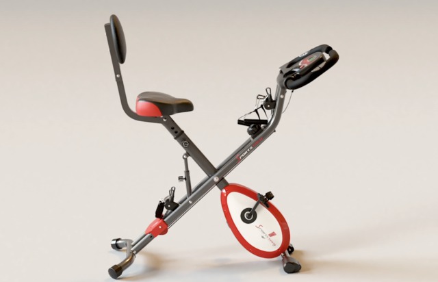 X150 X Bike 4in1 Heimtrainer mit Smartphone APP einzigartiges Zugbandsystem Handpulssensoren Ergometer Hometrainer Sportstech X100-B Faltbares Fitness Fahrrad-Tablethalterung R/ückenlehne klappbar