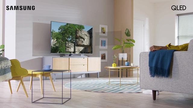 Samsung Gq75q75tgt Qled Fernseher 189 Cm 75 Zoll 4k Ultra Hd Smart Tv Online Kaufen Otto