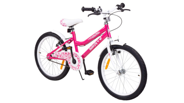 Kinder Fahrrad Bike Mädchen Kinderrad 20 Zoll Weiß-Pink 